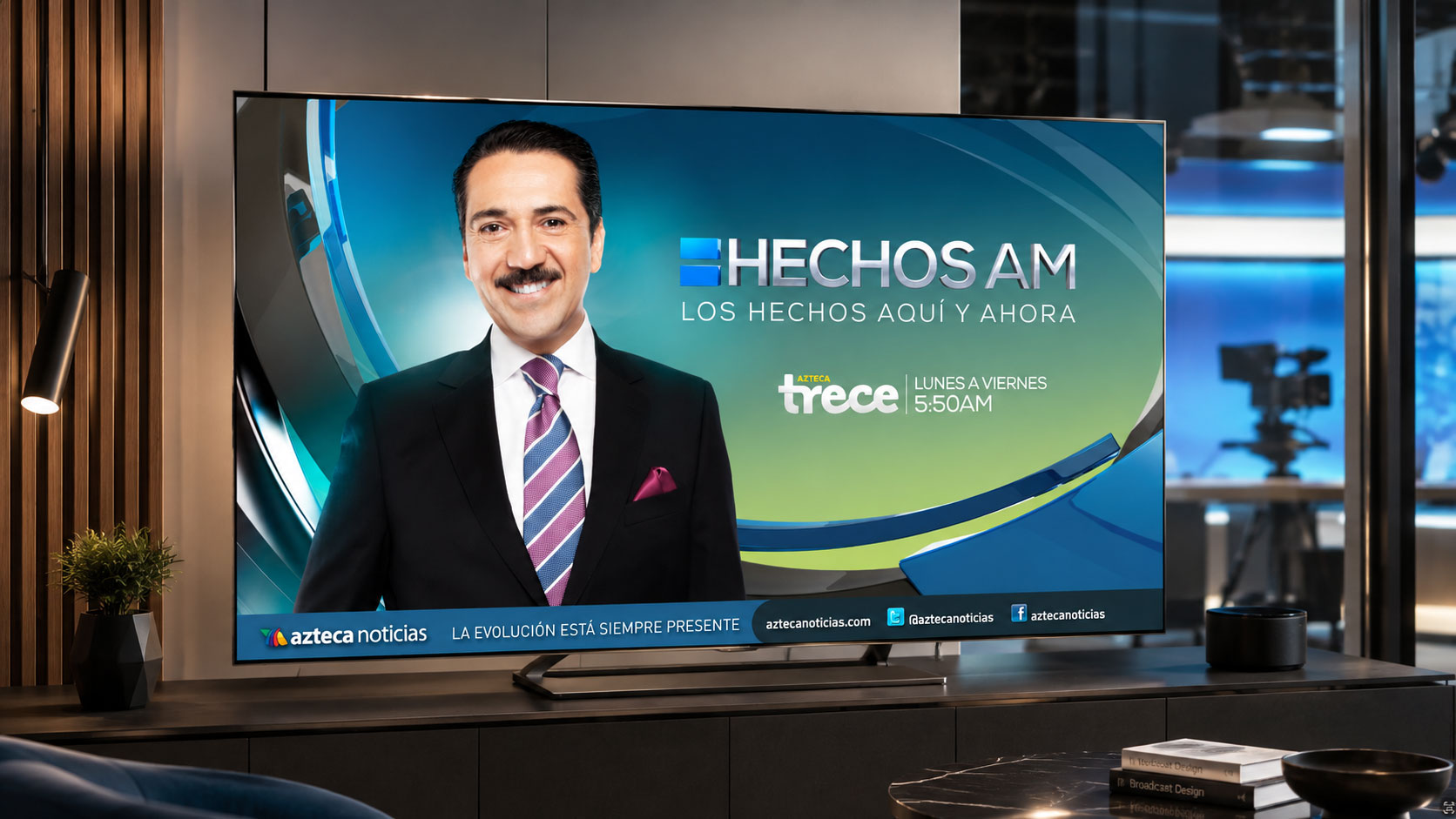 TV AZTECA NOTICIAS / Broadcast Assets & Visual System